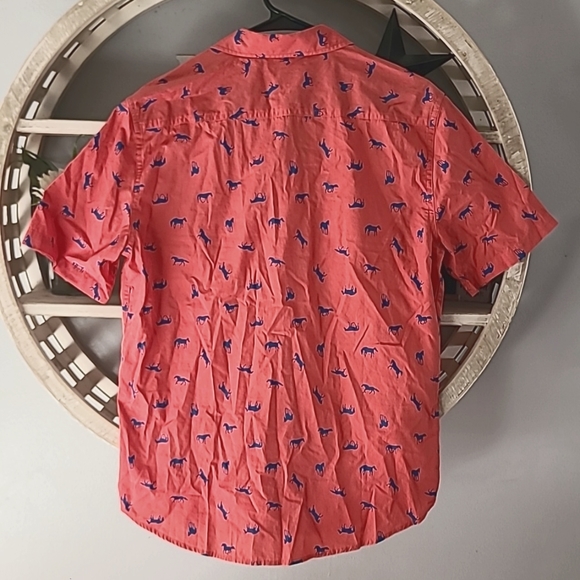 NWT Matilda Jane mens button up blue pony shirt. Size XS. - Picture 6 of 6